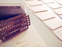 セリアで簡単♪お洒落なショップカード&名刺の作り方