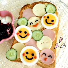 *1日Happy!ニコニコデコトースト*