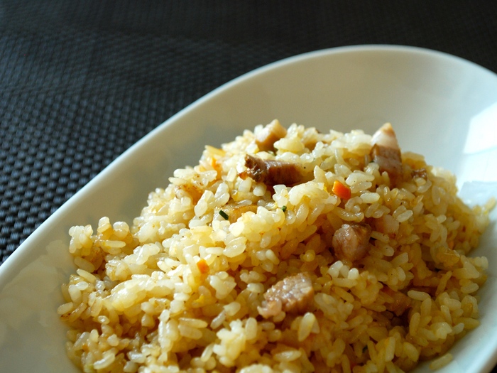醤油ベースのチャーハンが合う!!