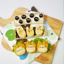 子供に大人気♡可愛いトトロのオープンサンド♡