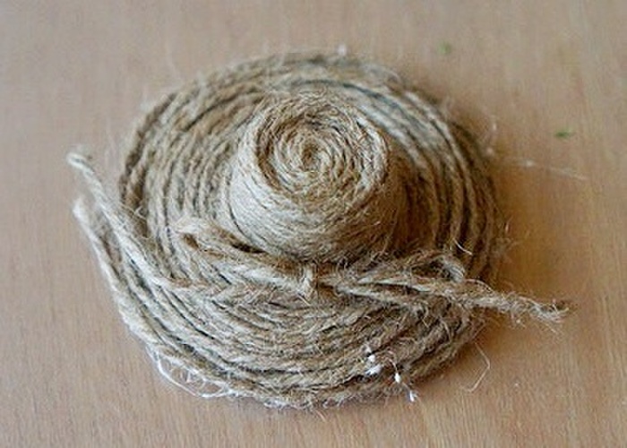 麦わら帽子の完成図