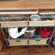 オープンキッチンでのワゴンの使い方 その2