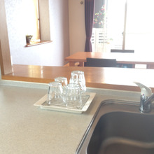 これ、いいね!と早速真似したグラス収納