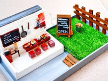 100均と廃材で!世界に一つのミニチュアバル〜増築改定版〜作り方付き