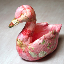 フラミンゴ風♡小物入れの作り方