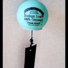 100均風鈴+100均水性塗料=男前風鈴の作り方