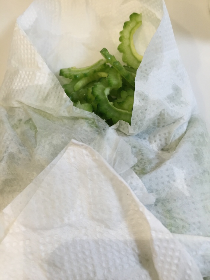 10分ほどあくぬき