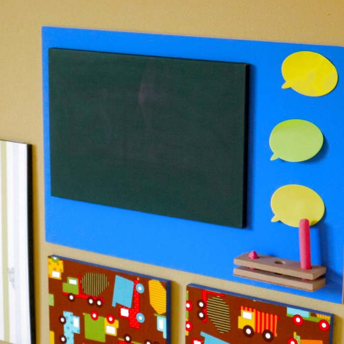 簡単・かわいい・役に立つ「子供部屋の黒板」