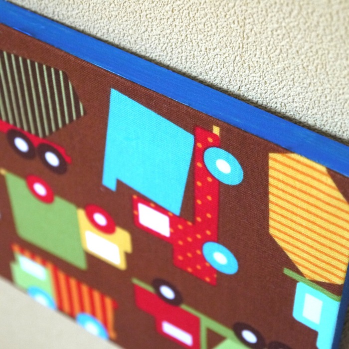 簡単ファブリックボードで楽しく。