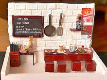 全部100均♪桐箱と紙粘土で世界に1つ!ミニチュアバルの作り方