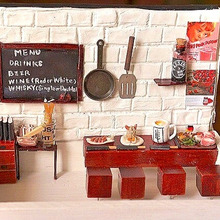 全部100均♪桐箱と紙粘土で世界に1つ!ミニチュアバルの作り方