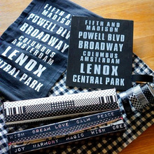 マスキングテープでラップの箱を白黒リメイク♪♪雑貨にも馴染むラップ☆