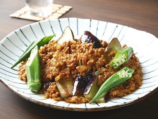 夏はレンジで涼しく！簡単キーマカレー