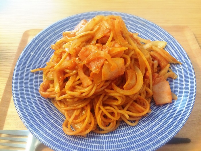 フライパン1つ&残り物でも、まるで老舗喫茶店の味♡ 本格濃厚ナポリタン