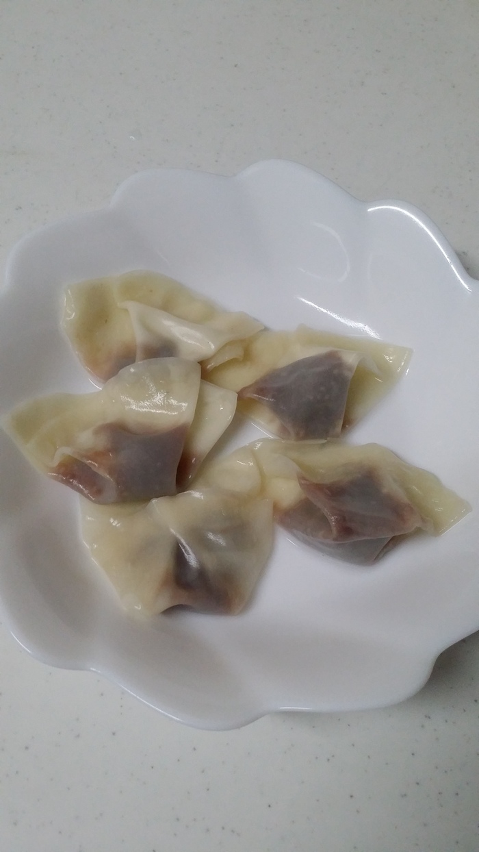 モチモチ白玉風にサッと茹でます