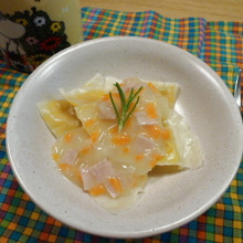 簡単!餃子の皮でなんちゃってニョッキ