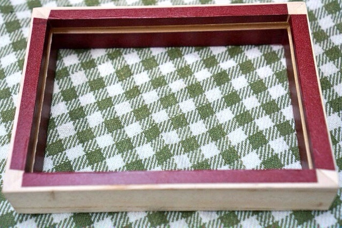 手順1.見える部分からマスキングテープを貼っていく