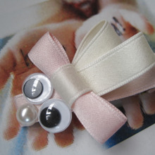 リボンで簡単!アニマル ヘアクリップの作り方