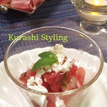Cut & Mix!! カッテージチーズをトッピングしたヘルシートマトサラダ