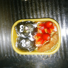 幼稚園のお弁当~シールで可愛く簡単デコ