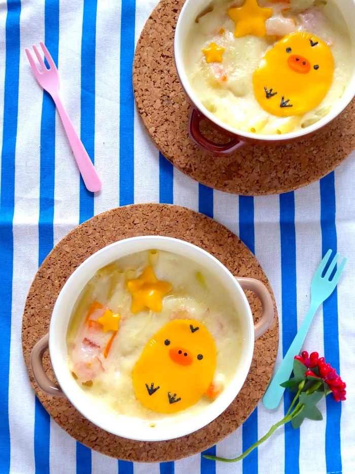 夏も大好き!デコグラタン「キイロイトリ」