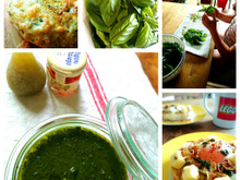 簡単❗材料4つで本格バジルソースの作り方&バジルメニューレシピ