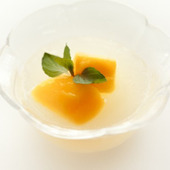 意外とおいしい♡らっきょうのグレープフルーツゼリー