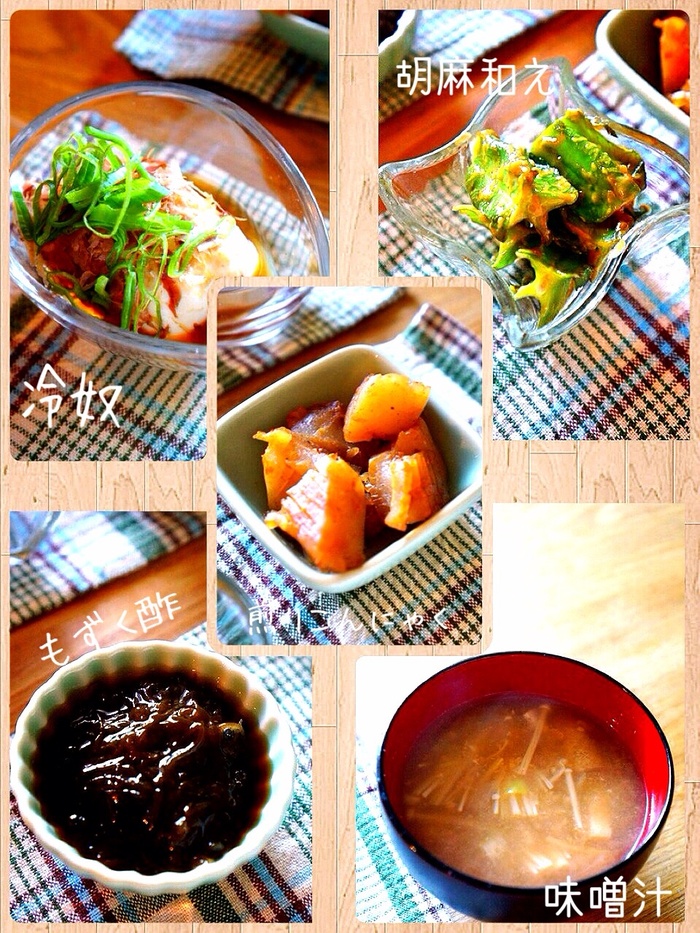☆今回の小鉢のおかず
