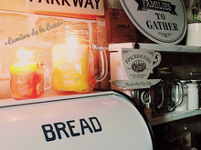 ドリンクジャーでキャンドル作り