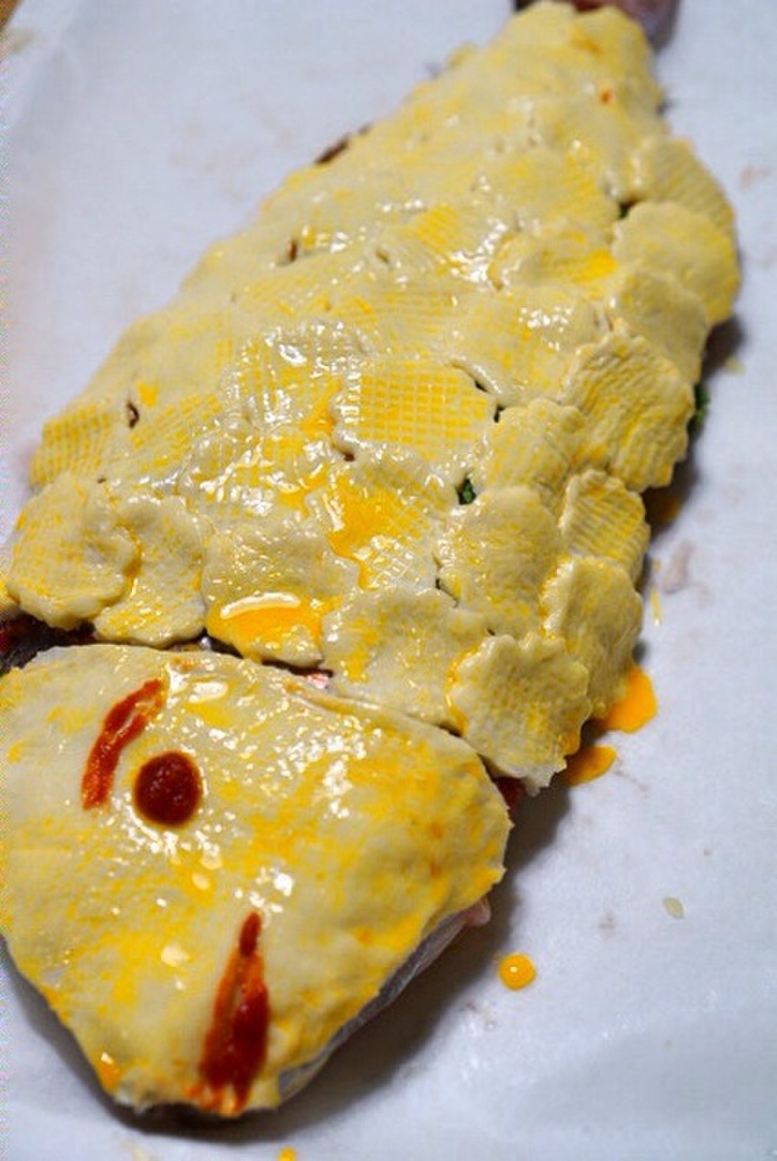 8.お好みで顔を描く