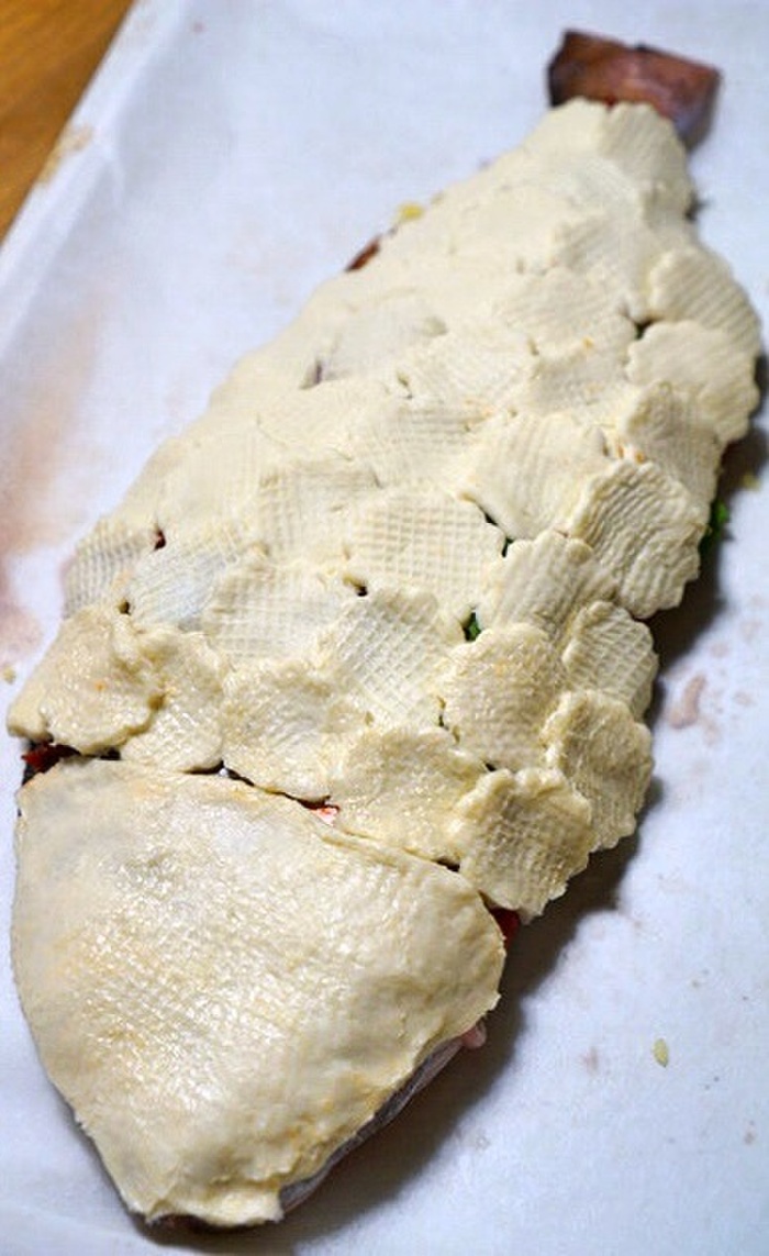 ◾︎貼り終えた鯛のイメージ