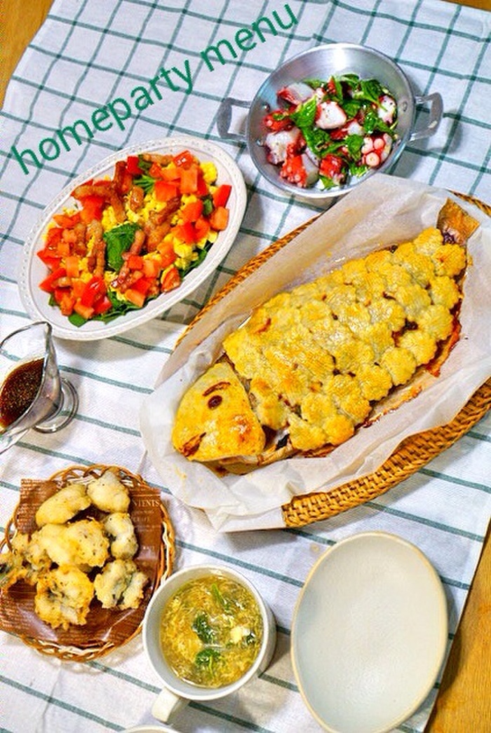 ☆盛り付けやサイドメニュー例