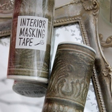 インテリア用のマスキングテープを使ってみました♪