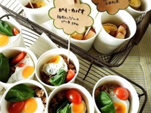 紙コップ イン ガパオ ! レシピ