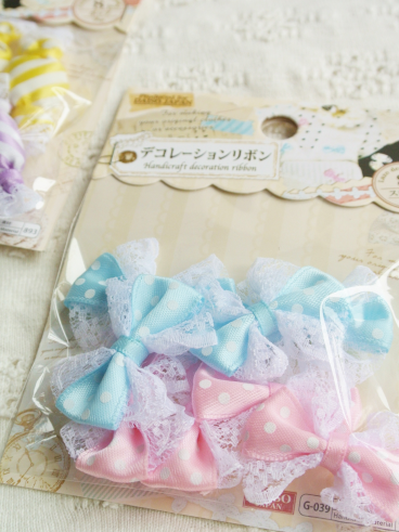 【補足】リボンのヘアクリップについて①