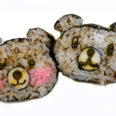 誰でも簡単!デコ巻きずし「くまちゃん」の作り方