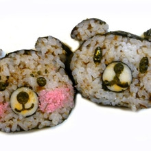 誰でも簡単!デコ巻きずし「くまちゃん」の作り方