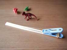 10秒で完成!わりばし鉄砲の作り方。コレ遊べます!