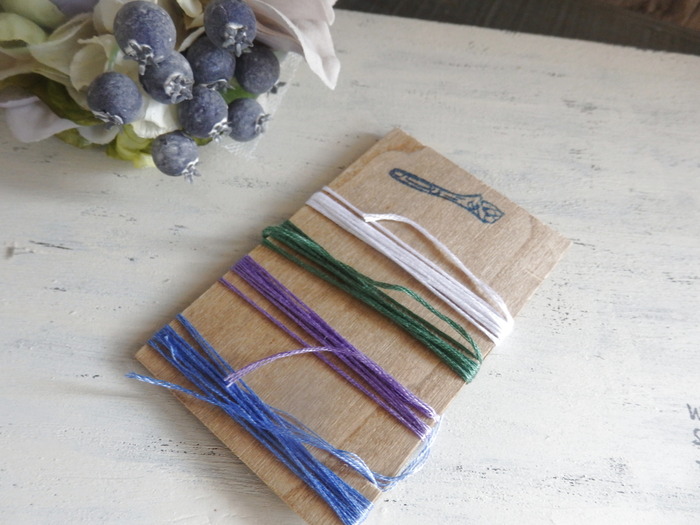 クシュっとなりがちな刺繍糸の保管
