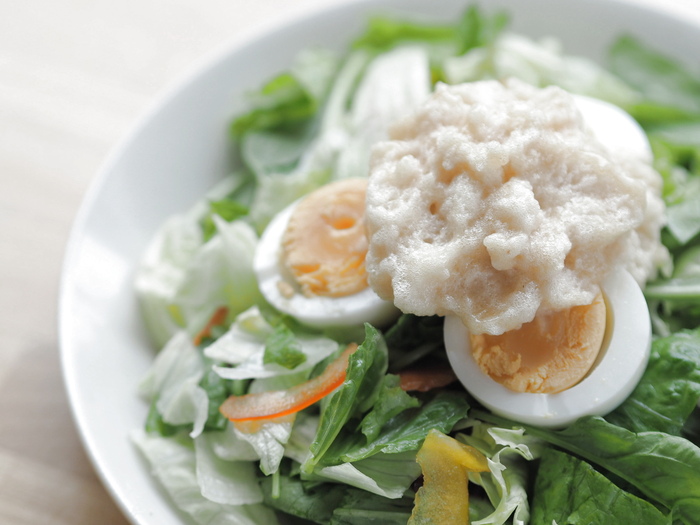 これからの料理は“泡”で食べる!?新食感の「泡調味料」を作ってみました♪
