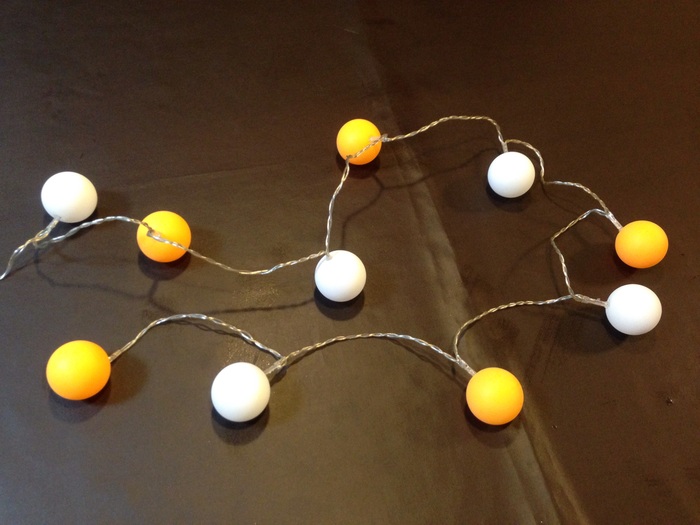 卓球ボールの穴あけ