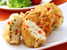 カリカリ衣のチーズチキンナゲット