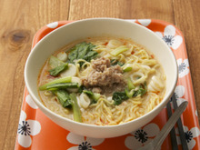 豚ひき肉の作りおきで10分調理!濃厚&超ラク担担めんレシピ