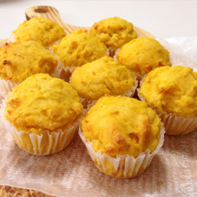 材料4つ!ワンボウルで簡単ヘルシーかぼちゃマフィン