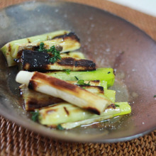 ねぎの甘味が美味しい♪白ねぎの簡単マリネ☆