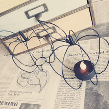 ワイヤーで!キャンドルホルダーにもなるりんごのオブジェ♡