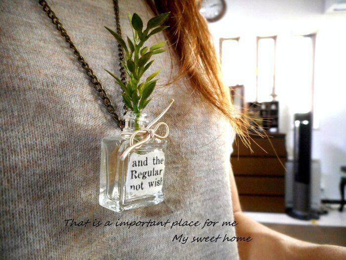 空き瓶が主役になるリメイク完了!