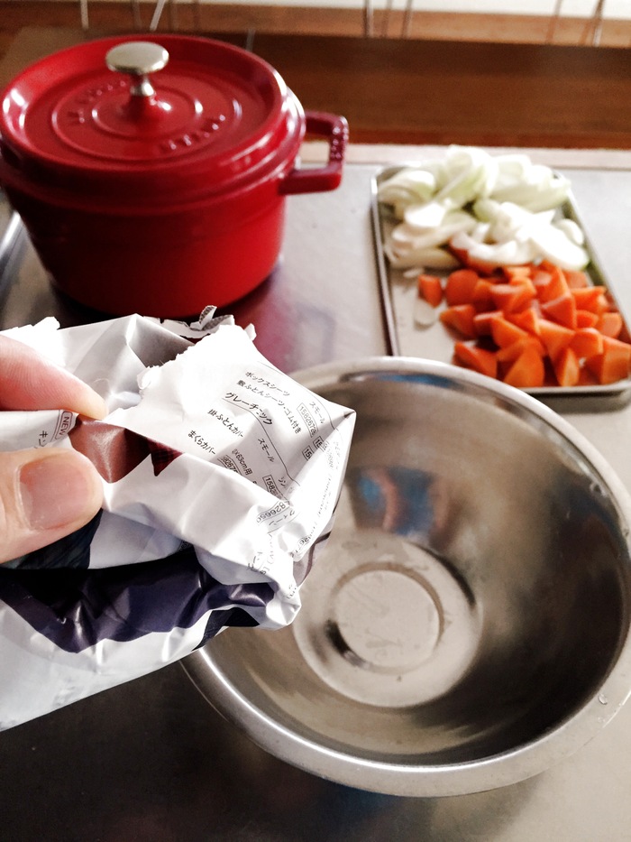 作業が終われば、そのままポイ