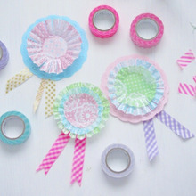 使い方は無限大!マスキングテープとお弁当カップで作る超簡単ロゼット