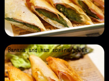 フライパンで簡単!美味しい!豆腐を使った変わり春巻き2種